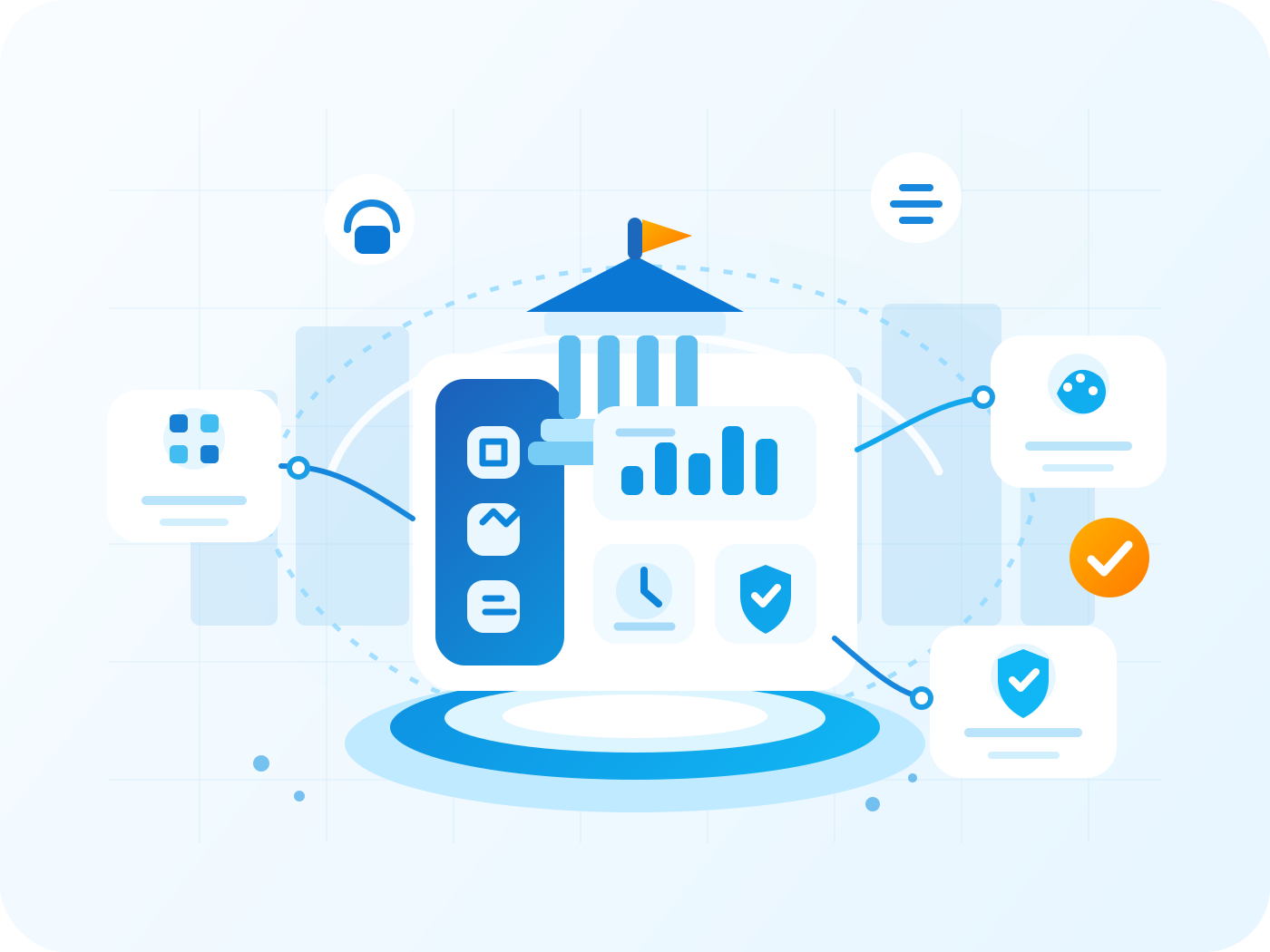 Ilustrasi ekosistem digital pemerintah EGOV